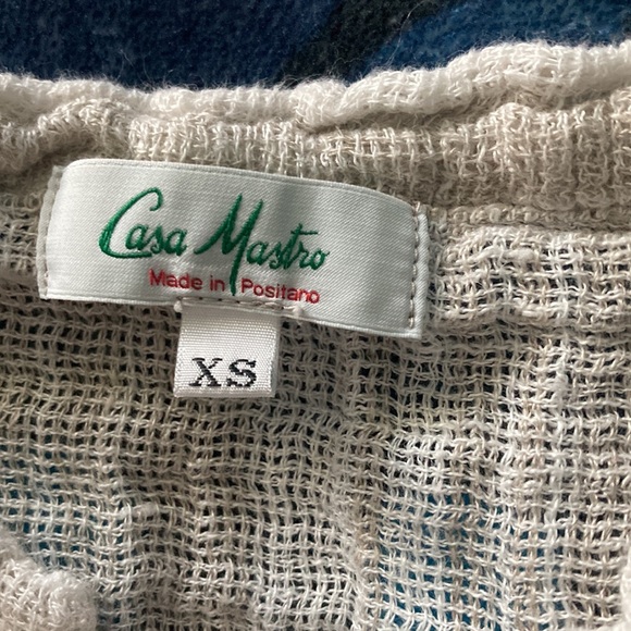 100% Linen made and bought  in Positano Italy - Picture 2 of 2